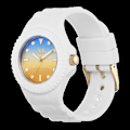 Miniatyrbillede 2 af 4: Ur - Ice Watch - 020391 - Kvarts - Hvid Silikone Rem - Vandtæt 10 bar hvid