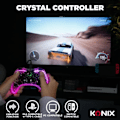 Pikkukuva 3 / 4: Konix - Langaton Crystal-ohjain Nintendo Switchille, Switch OLED:lle, PC:lle ja PS4:lle 10 justerbara RGB-färger