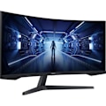 Pikkukuva 3 / 6: Kaareva PC-pelinäyttö - SAMSUNG - ODYSSEY G5 - G55T C34G55TWWP - 34 tuuman UWQHD - VA-paneeli - 1 ms - 165 Hz - HDMI / DisplayPort / USB