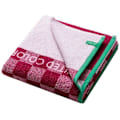 Pikkukuva 4 / 4: Rantaläppä BENETTON - Vaaleanpunaiset Neliöt Lapset - 70 x 140 cm - 100% Puuvilla - Lapsi Rosa