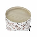 Miniatyrbillede 3 af 3: Sidebord - LANA DECO - Thyann Sort Hvid MDF Metal - Shabby Chic - Leveres samlet - 38 x 38 x 39 cm vit svart