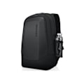 Miniatyrbillede 3 af 4: LENOVO Legion PC Laptop 17" rygsæk - Solid og holdbar - Polstret rum - Sort sort