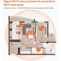 Pikkukuva 2 / 4: TENDA 4G-reititin 300Mbps, SIM-korttiportti, Ethernet-portit, puhepalvelu, 4G+ LTE, VoLTE, WiFi-reitittimen helppo asennus. 4G06