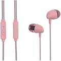 Pikkukuva 1 / 2: TM Electron tmhe272p stereokuulokkeet mikrofonilla ja hands-free-sarjalla - vaaleanpunainen Rosa