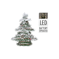 Miniatyrbillede 2 af 2: Juletræ - GENERISK - 40cm - Rattan - LED - Indendørs