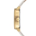 Miniatyrbillede 2 af 2: Dameur - Police - PL16073BSG-01 - Læder - Rustfrit stål - 36MM hvid/guld