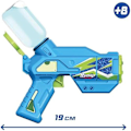 Pikkukuva 2 / 2: Vesipistooli - BIZAK - Hydro M.A.D. Mini Blaster - Valmistaa jopa 5 m - Säiliö 300 ml - Latauskelpoinen Blå