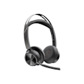 Miniatyrbillede 2 af 3: HP Poly Voyager Focus 2 computer On-ear headset Bluetooth Stereo sort Støjreducerende headset