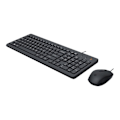 Pikkukuva 3 / 3: Näppäimistö ja hiiri - HP - 150 - Langallinen - AZERTY - Musta
