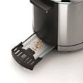 Miniatyrbillede 3 af 4: WMF LONO Brødrister med dobbelt spalte - Sort og rustfrit stål - 7 bruningsniveauer - Opvarmning af bagværk - 900W