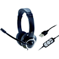 Miniatyrbillede 1 af 4: Micro-headset - CONCEPTRONIC - POLONA 01B - USB wired - Circumaural - Sort