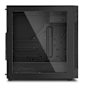 Miniatyrbillede 3 af 4: Sharkoon S25-W Midi Tower ATX PC-etui - 5 interne båse - Vandkølingsporte