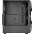 Miniatyrbild 5 av 6: PC-fodral - AEROCOOL - Volcan G v1 (svart) - Medium tower - ATX-format - Utan strömförsörjning