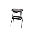 Miniatyrbillede 2 af 2: Elektrisk grill - GENERISK - 2000w - Overflade 47,5x30cm - Lysindikator - Justerbar højde