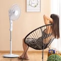 Pikkukuva 4 / 4: Jalustatuuletin - InnovaGoods - Freshinn - 45 W - Oscillation - 3 nopeutta - 2h ajastin Vit