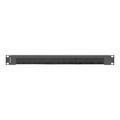Miniatyrbillede 1 af 2: Rack - tilbehør til Lanberg-skabe - AK-1103-B - Børstepanel til 19" 1U kabinet sort ()