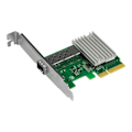 Miniatyrbillede 2 af 4: TRENDNET 10 GB Ethernet-kort til server - TEG-10GECSFP - PCI Express 2.0 x4 - 1 port - Optisk fiber