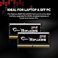 Miniatyrbillede 2 af 3: G.Skill RipJaws Series SO-DIMM 64 GB DDR5 5600 MHz CL40 - Dual Channel Kit
