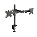 Miniatyrbillede 3 af 3: Skærm bordmontering - TooQ - DB1232TN-B - 13"-32" - 2 x 8 Kg - Neigbar Sort