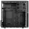 Pikkukuva 3 / 4: Aerocool CS-105, Mini-Tower, PC, SPCC, Micro-ATX, Mini-ITX, Musta, kotitoimisto