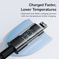 Pikkukuva 5 / 6: USB-C - Lightning -kaapeli, Nopea Lataus 20W, 2m - Baseus Gem (P1037300111111-01) - Musta Klusteri