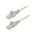 Pikkukuva 1 / 3: RJ45 Ethernet-verkkokaapeli - StarTech - Cat6 - 2,5 m - U/UTP - Harmaa
