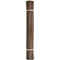 Miniatyrbillede 1 af 3: Syntetisk stok imiteret naturflet "Fency Wick" - 1 x 3 m - Brun