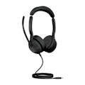 Pikkukuva 4 / 4: Kuulokkeet - Jabra - Evolve2 50 - Langallinen - USB Type-C - Aktiivinen äänenvaimennus Svart