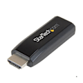 Miniatyrbillede 3 af 4: HDMI til VGA-adapter - STARTECH - HD2VGAMICRA - 1920x1200 - Lyd - Sort