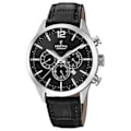 Miniatyrbillede 1 af 3: Ur - Festina - F20542-5 - Sort Læder - Vandmodstand 5 ATM - Analog Quartz Sølv, sort