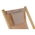 Miniatyrbild 4 av 4: Fåtölj - Brun - Polyester MDF - Nackstöd - 57,5 x 113 x 77 cm