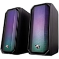 Pikkukuva 1 / 2: CoolBox DeepGaming R205 - PC Gaming 2.0 -kaiuttimet, 6 W RMS, 6 RGB-valaistustilaa, 3,5 mm:n jakkitulo ja Bluetooth 5.0. RGB