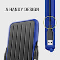 Pikkukuva 4 / 6: Ulko HDD - Silicon Power - Armor A66 - 2To - Keltainen - Iskunkestävä ja vedenkestävä