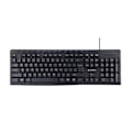 Miniatyrbillede 1 af 4: GEMBIRD KB-UM-107 TASTATUR USB ENGELSK AMERIKANSK SORT