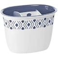 Miniatyrbillede 2 af 2: Bestikafløb - STEFANPLAST - Tusca line - Resin - 19,5x13,5cm - Blå Blå