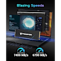Pikkukuva 2 / 2: Acer Predator GM7000 2TB M.2 SSD 2280 NVMe Gen4 sisäinen kiintolevy pelaamiseen, yhteensopiva PS5:n kanssa jopa 7400 MB/s - BL.9BWWR.106