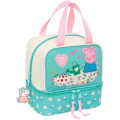 Miniatyrbillede 1 af 2: Isothermisk madkasse - SAFTA - Peppa Pig Pretty Flowers - 20 x 15 cm - Maksimal modstand - Til børn