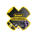 Pikkukuva 2 / 4: 3M Korjauskangas Universal - Musta - 50mx48mm Svart