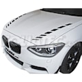 Miniatyrbillede 3 af 3: CARDESIGN KLÆBENDE NUSER MAT SORT 77 X 9 CM 2 STK.