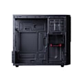 Miniatyrbillede 2 af 3: HIDITEC Q9 Pro PC cover - Sort micro ATX mikrotårn - 4 interne båse - 2 USB 3.0 porte