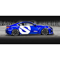 Miniatyrbillede 4 af 6: Sparco Lazio 14" sorte og grå navkapsler - Sæt med 4 - SPARCO licens - Undersøgt design og kvalitetsfinish svart och grått