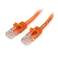 Miniatyrbillede 1 af 3: STARTECH Netværkskabel Cat5e UTP uden krokodilleklemme på 1 m - M/M - Orange