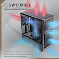 Miniatyrbillede 2 af 2: PC taske - ANTEC - Flux Wood - 5 PWM blæsere - Træfrontpanel - 420 mm radiator