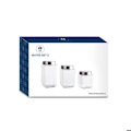Miniatyrbillede 4 af 4: Bocal DKD Home Decor 750 ml (x3) silver/transparent
