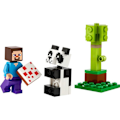 Miniatyrbillede 2 af 2: Polybag LEGO - Minecraft - 30672 - Steve og baby pandaen - 49 dele - Fra 6 år Flerfärgad