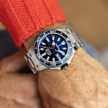 Miniatyrbillede 2 af 2: Ur - FESTINA - Diver - Stål - Blå urskive - Vandmodstand 200m Blå