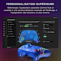 Pikkukuva 6 / 6: Peliohjain - Xbox Series X|S, Xbox One ja PC - Afterglow Wave - RGB - Kaapeli - Sininen - TURTLE BEACH Blå