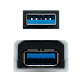 Miniatyrbillede 3 af 4: USB forlængerkabel NANOCABLE 10.01.031 Sort - - - NANOCABLE