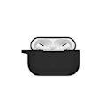 Miniatyrbillede 1 af 2: Sort silikone etui - AIRCASE - Kompatibel med trådløs opladning - Blødt - Flap Svart