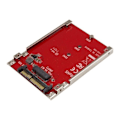 Pikkukuva 1 / 4: StarTech.com M.2-asema U.2: een (SFF-8639) M.2 PCIe NVMe SSD: n isäntäsovitin M.2-liitäntäsovitin M.2 U2-kortti U.2 punainen